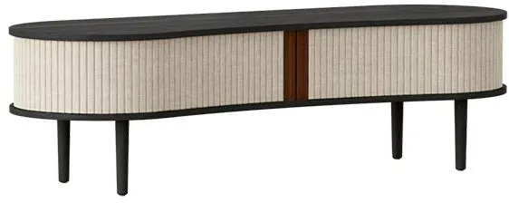 Umage Audacious TV-bänk - svart ek - White sands